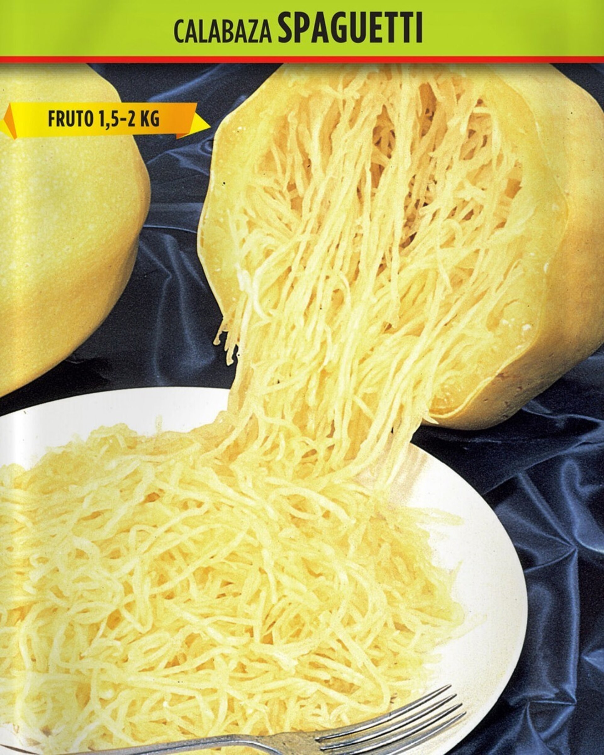 Cucurbita maxima 'Spaghetti' (calabaza espagueti) - Semillas - 1