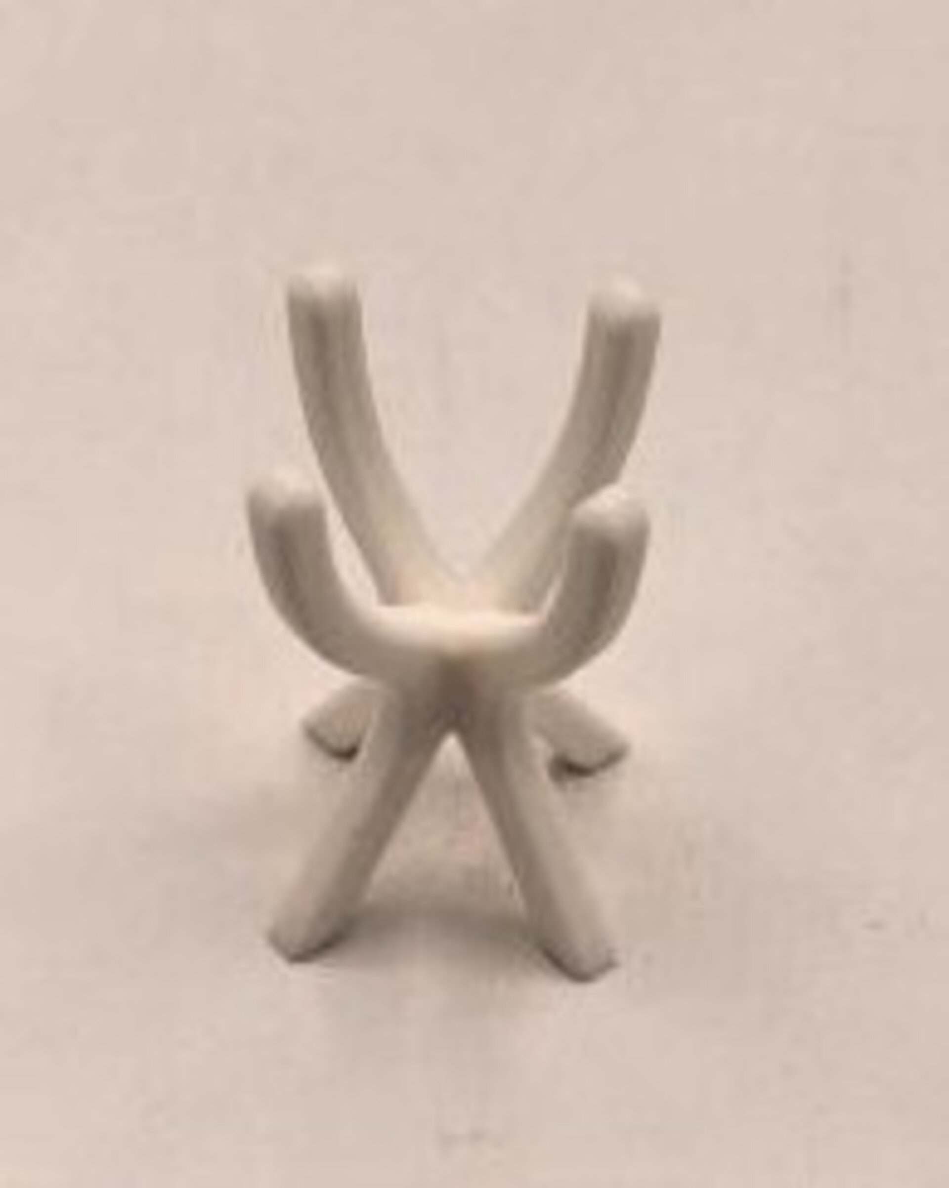 Soporte decorativo para plantas del aire - fibra - 4 cm - 2