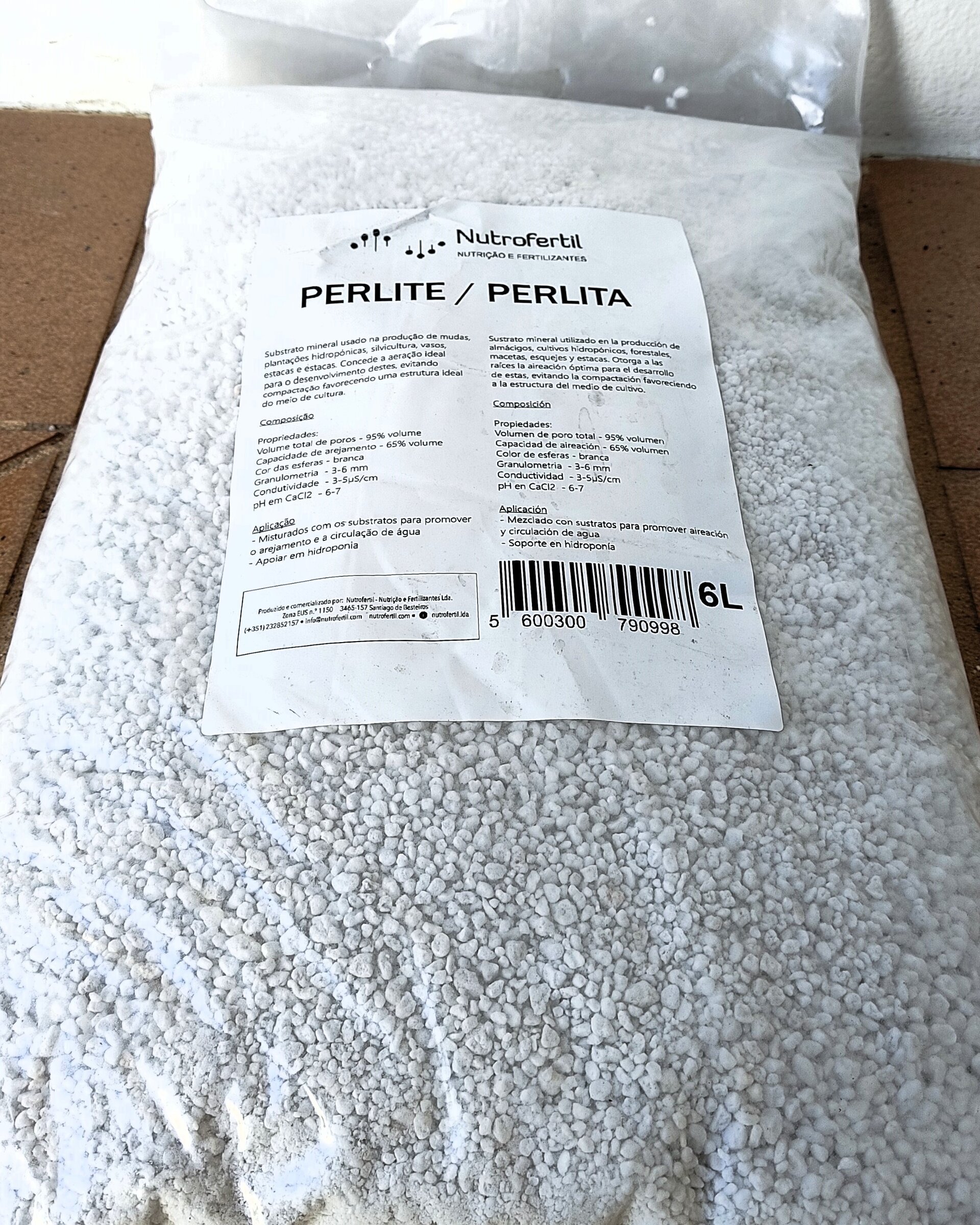 Perlita - bolsa 6 litros - 1