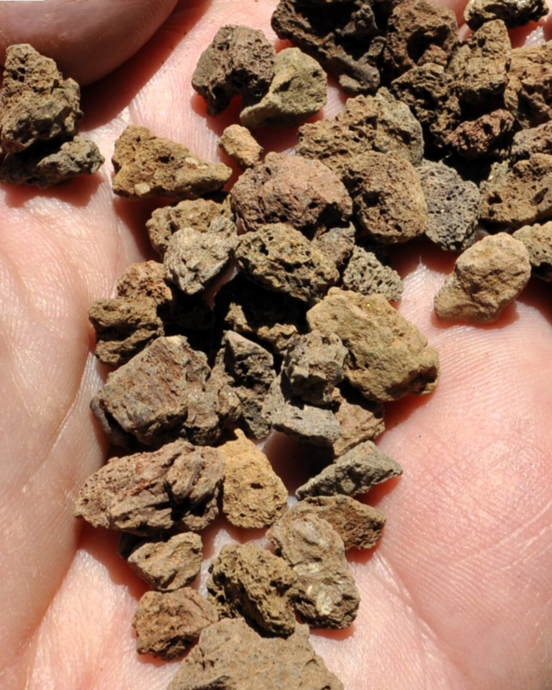 Grava volcánica - paquete 500 gr. - 5